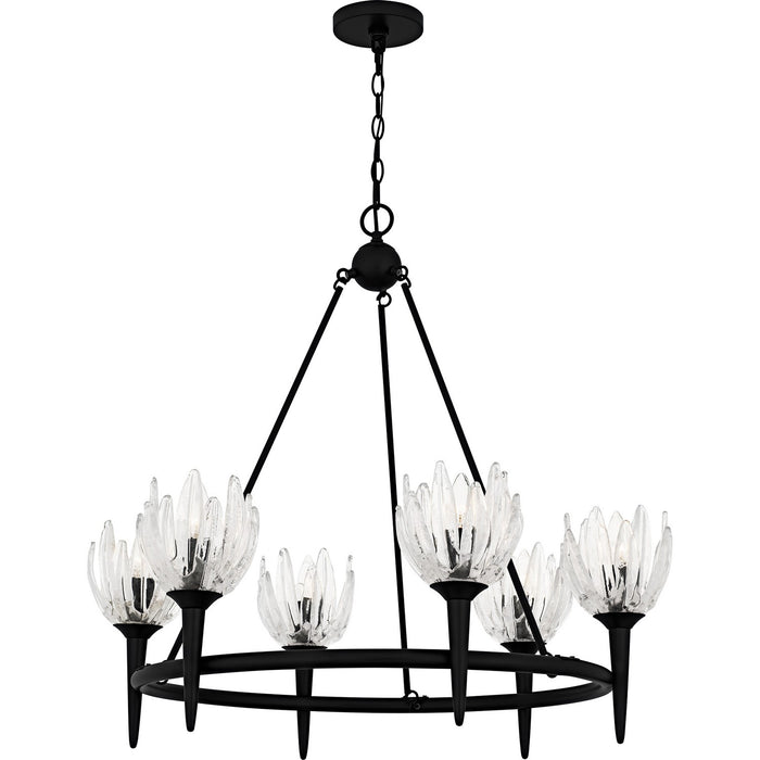 Myhouse Lighting Quoizel - SHA5032MBK - Six Light Chandelier - Shea - Matte Black