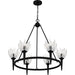 Myhouse Lighting Quoizel - SHA5032MBK - Six Light Chandelier - Shea - Matte Black