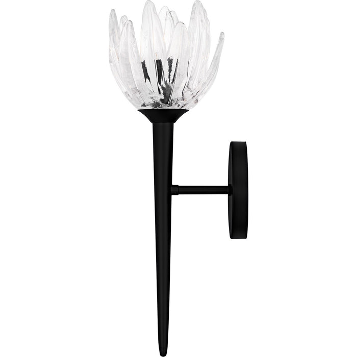 Myhouse Lighting Quoizel - SHA8806MBK - One Light Wall Sconce - Shea - Matte Black
