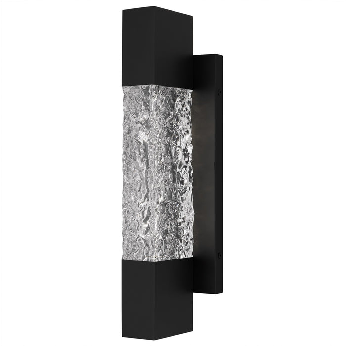 Myhouse Lighting Quoizel - SOL8404MBK - LED Outdoor Wall Lantern - Solace - Matte Black