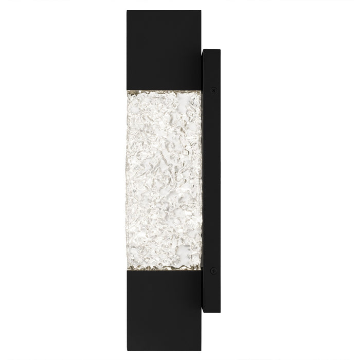 Myhouse Lighting Quoizel - SOL8404MBK - LED Outdoor Wall Lantern - Solace - Matte Black