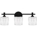 Myhouse Lighting Quoizel - SPD8622MBK - LED Bath - Spade - Matte Black