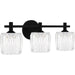 Myhouse Lighting Quoizel - SPD8622MBK - LED Bath - Spade - Matte Black