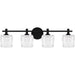 Myhouse Lighting Quoizel - SPD8630MBK - LED Bath - Spade - Matte Black