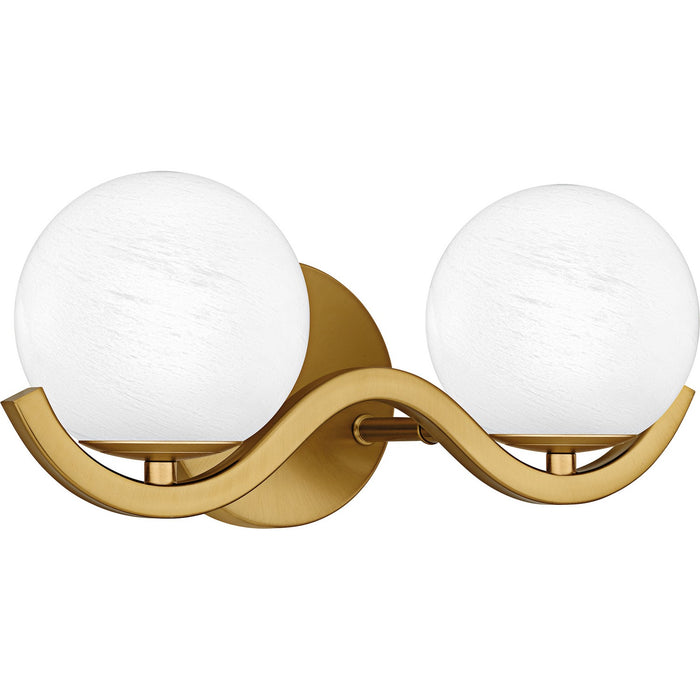 Myhouse Lighting Quoizel - SRI8615AB - Two Light Bath - Spherical - Aged Brass