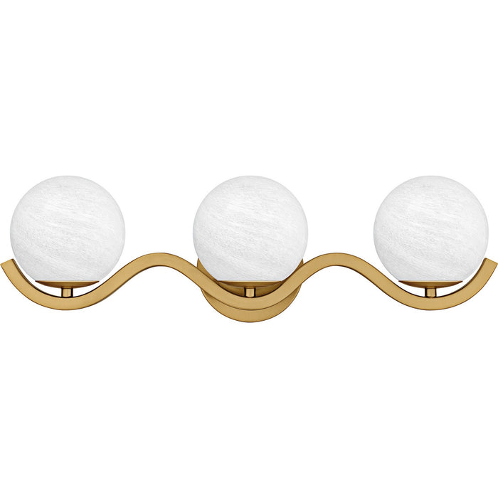 Myhouse Lighting Quoizel - SRI8623AB - Three Light Bath - Spherical - Aged Brass