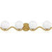 Myhouse Lighting Quoizel - SRI8631AB - Four Light Bath - Spherical - Aged Brass