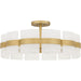 Myhouse Lighting Quoizel - SWE1730SGD - Six Light Semi-Flush Mount - Sweeney - Soft Gold