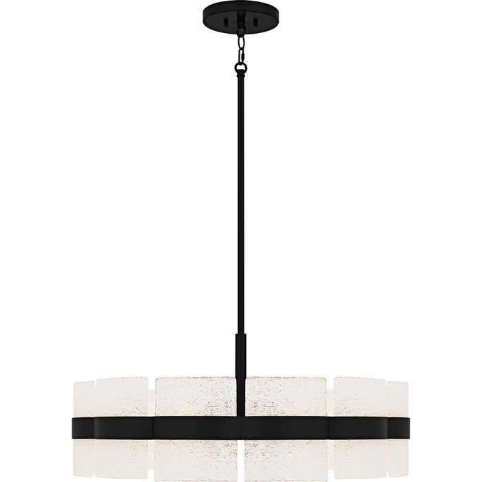 Myhouse Lighting Quoizel - SWE2830MBK - Six Light Pendant - Sweeney - Matte Black