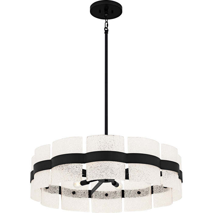 Myhouse Lighting Quoizel - SWE2830MBK - Six Light Pendant - Sweeney - Matte Black