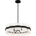 Myhouse Lighting Quoizel - SWE2830MBK - Six Light Pendant - Sweeney - Matte Black