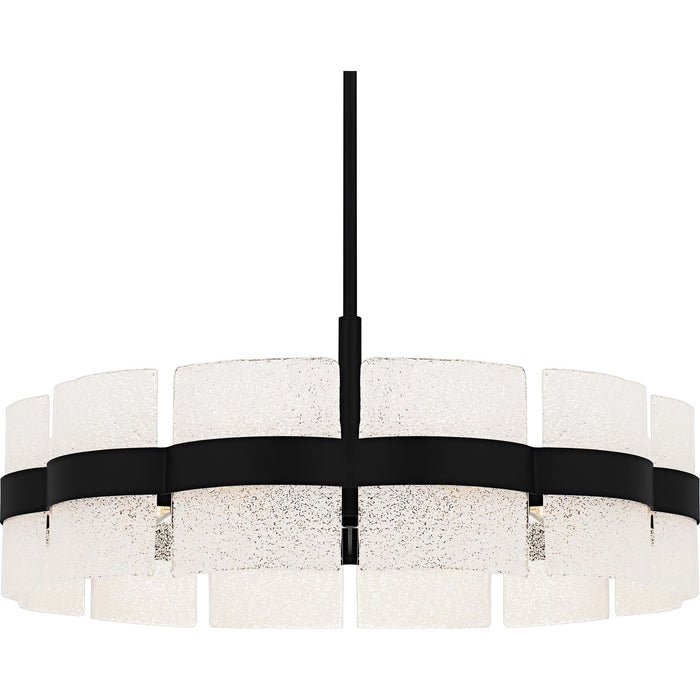 Myhouse Lighting Quoizel - SWE2830MBK - Six Light Pendant - Sweeney - Matte Black