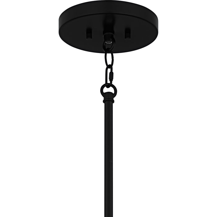 Myhouse Lighting Quoizel - SWE2830MBK - Six Light Pendant - Sweeney - Matte Black