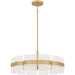 Myhouse Lighting Quoizel - SWE2830SGD - Six Light Pendant - Sweeney - Soft Gold