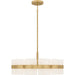 Myhouse Lighting Quoizel - SWE2830SGD - Six Light Pendant - Sweeney - Soft Gold