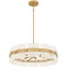 Myhouse Lighting Quoizel - SWE2830SGD - Six Light Pendant - Sweeney - Soft Gold