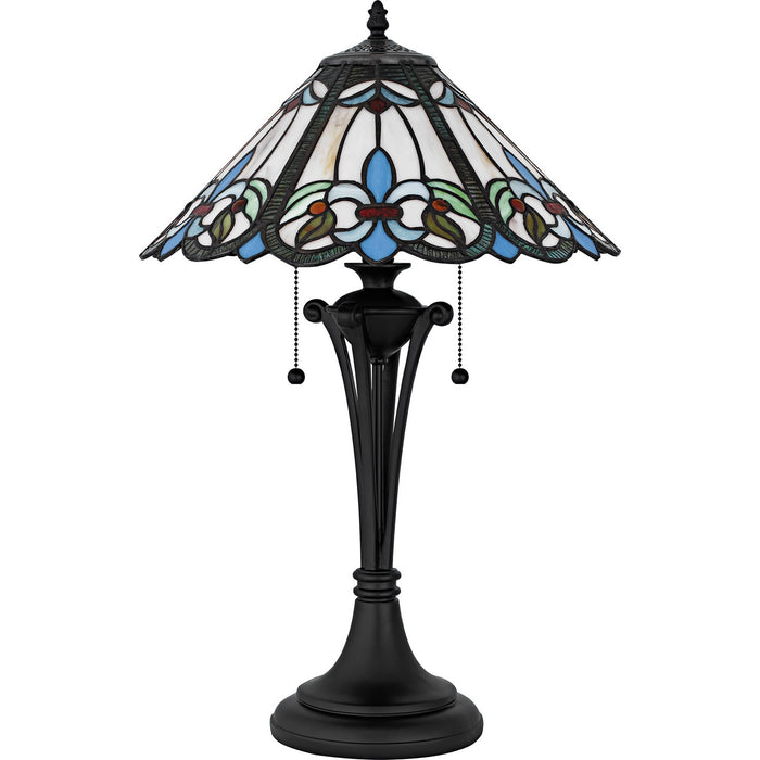 Myhouse Lighting Quoizel - TF6764MBK - Two Light Table Lamp - Giles - Matte Black