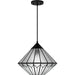 Myhouse Lighting Quoizel - TF6813MBK - One Light Pendant - Olivier - Matte Black