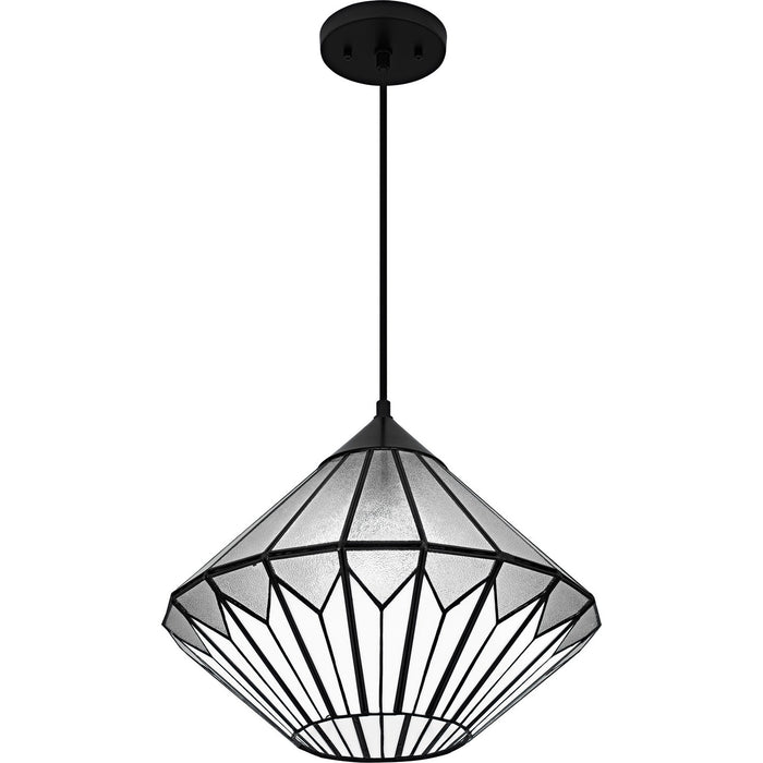 Myhouse Lighting Quoizel - TF6813MBK - One Light Pendant - Olivier - Matte Black