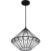 Myhouse Lighting Quoizel - TF6813MBK - One Light Pendant - Olivier - Matte Black