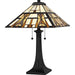 Myhouse Lighting Quoizel - TF6814MBK - Two Light Table Lamp - Kaylor - Matte Black