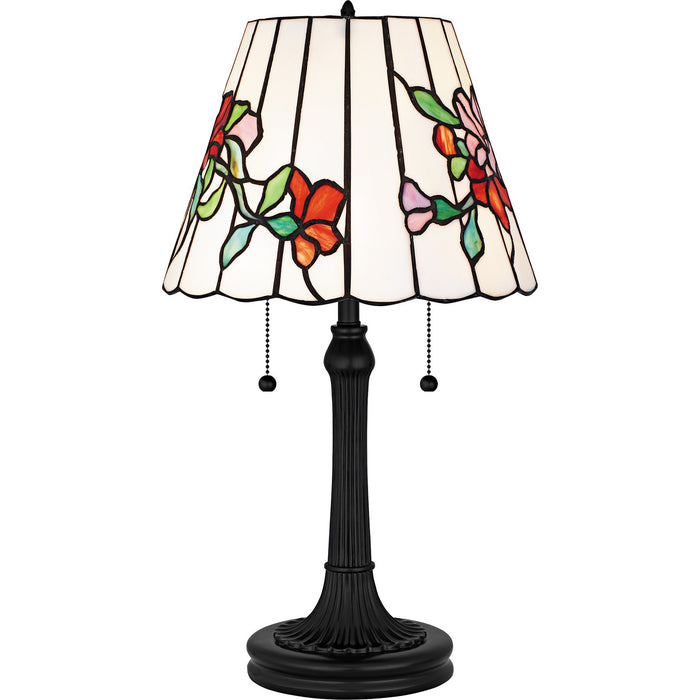 Myhouse Lighting Quoizel - TF6817MBK - Two Light Table Lamp - Aurora - Matte Black