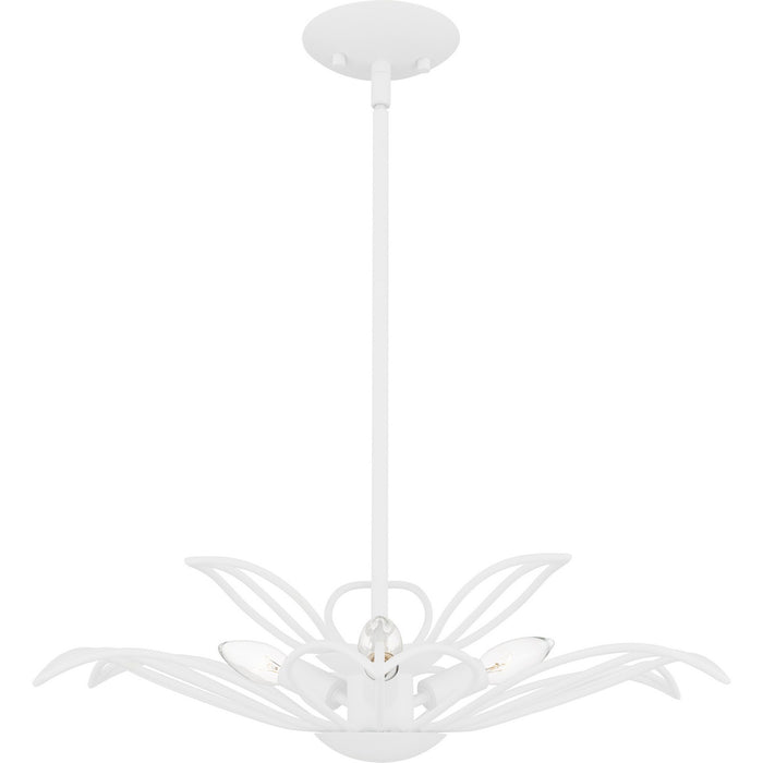 Myhouse Lighting Quoizel - TLH2822SW - Three Light Pendant - Tallulah - Sand White