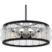 Myhouse Lighting Quoizel - TRK2823MBK - Five Light Pendant - Terrarock - Matte Black