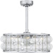 Myhouse Lighting Quoizel - TRK3123C - Four Light Fan Light - Terrarock - Polished Chrome