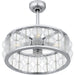 Myhouse Lighting Quoizel - TRK3123C - Four Light Fan Light - Terrarock - Polished Chrome