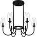 Myhouse Lighting Quoizel - VSC5028MBK - Six Light Chandelier - Viscount - Matte Black