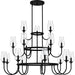 Myhouse Lighting Quoizel - VSC5048MBK - 18 Light Chandelier - Viscount - Matte Black