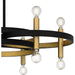 Myhouse Lighting Quoizel - WID5030MBK - Six Light Chandelier - Winsland - Matte Black