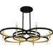 Myhouse Lighting Quoizel - WID5050MBK - Eight Light Chandelier - Winsland - Matte Black