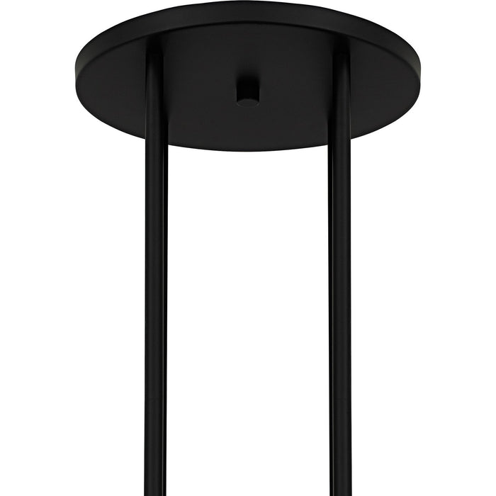 Myhouse Lighting Quoizel - WID5050MBK - Eight Light Chandelier - Winsland - Matte Black