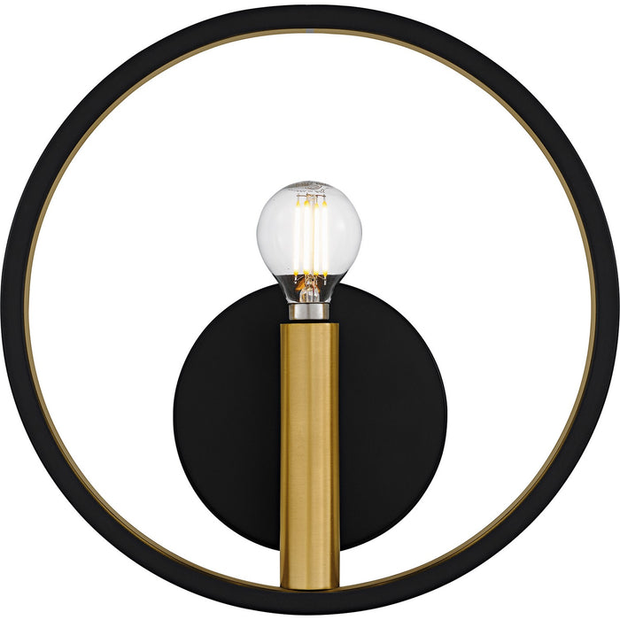 Myhouse Lighting Quoizel - WID8810MBK - One Light Wall Sconce - Winsland - Matte Black