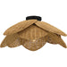 Myhouse Lighting Quoizel - WLL1722MBK - One Light Semi-Flush Mount - Willa - Matte Black