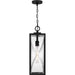 Myhouse Lighting Quoizel - ZAR1907MBK - One Light Outdoor Hanging Lantern - Zarah - Matte Black
