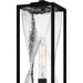 Myhouse Lighting Quoizel - ZAR9007MBK - One Light Outdoor Post Lantern - Zarah - Matte Black