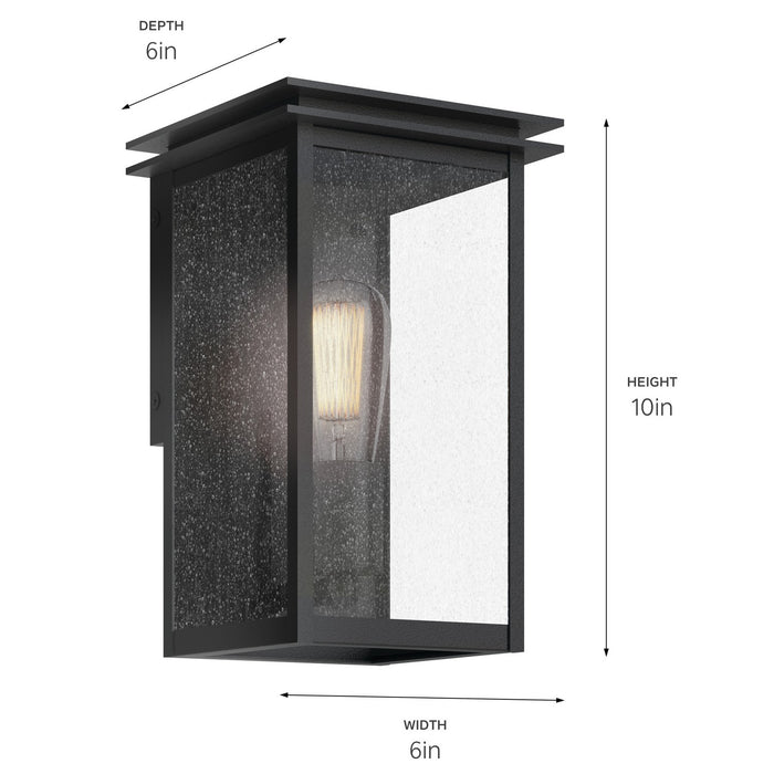 Myhouse Lighting Kichler - 59540BKT - One Light Outdoor Wall Mount - Arkville - Textured Black