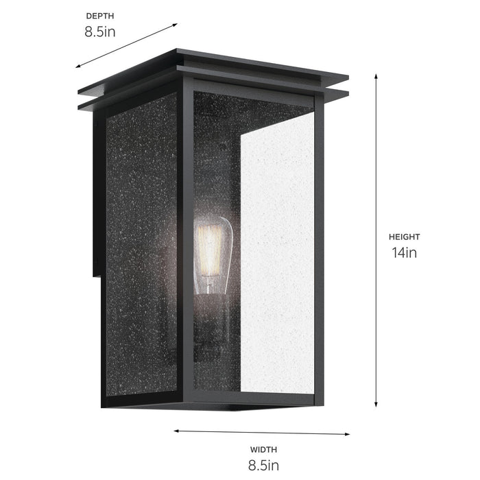 Myhouse Lighting Kichler - 59541BKT - One Light Outdoor Wall Mount - Arkville - Textured Black