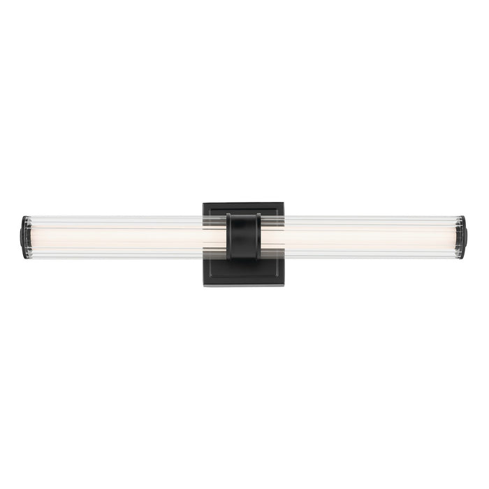 Myhouse Lighting Kichler - 55196BKLED - LED Linear Bath - Laurene - Black