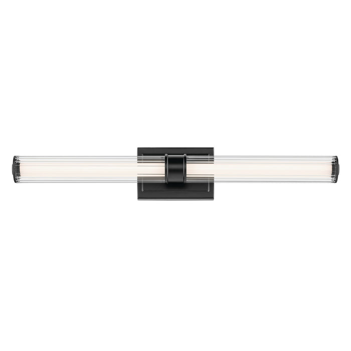 Myhouse Lighting Kichler - 55197BKLED - LED Linear Bath - Laurene - Black