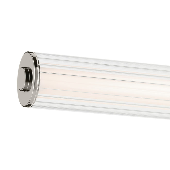 Myhouse Lighting Kichler - 55196PNLED - LED Linear Bath - Laurene - Polished Nickel