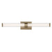 Myhouse Lighting Kichler - 55197CPZLED - LED Linear Bath - Laurene - Champagne Bronze