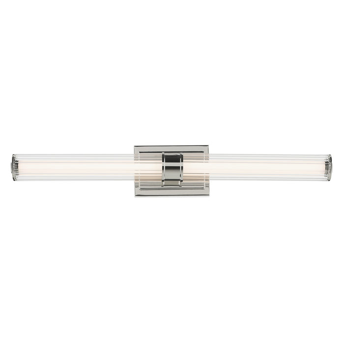 Myhouse Lighting Kichler - 55197PNLED - LED Linear Bath - Laurene - Polished Nickel