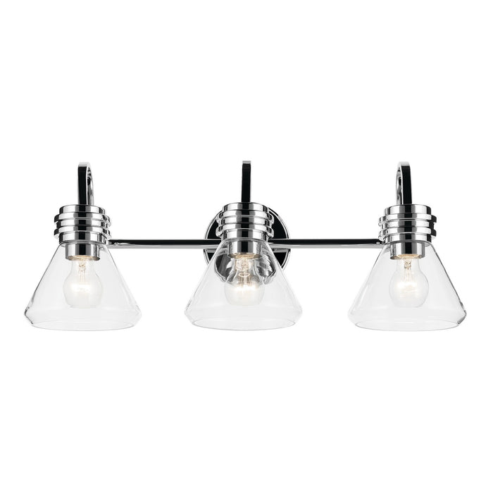 Myhouse Lighting Kichler - 55155CHCLR - Three Light Bath - Farum - Chrome