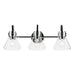 Myhouse Lighting Kichler - 55155CHCLR - Three Light Bath - Farum - Chrome
