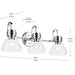 Myhouse Lighting Kichler - 55155CHCLR - Three Light Bath - Farum - Chrome