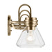 Myhouse Lighting Kichler - 55155CPZCLR - Three Light Bath - Farum - Champagne Bronze